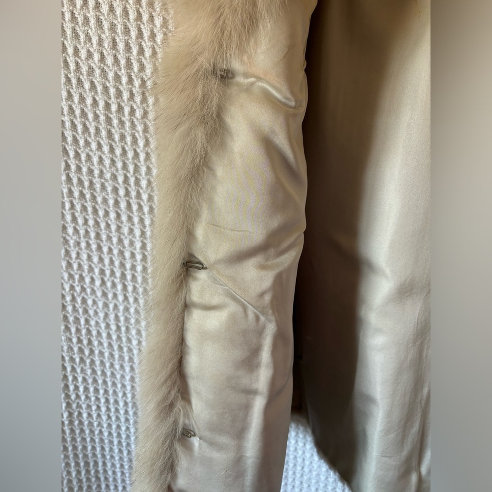 Vintage Mink Fur Coat Tan - Picture 5 of 13